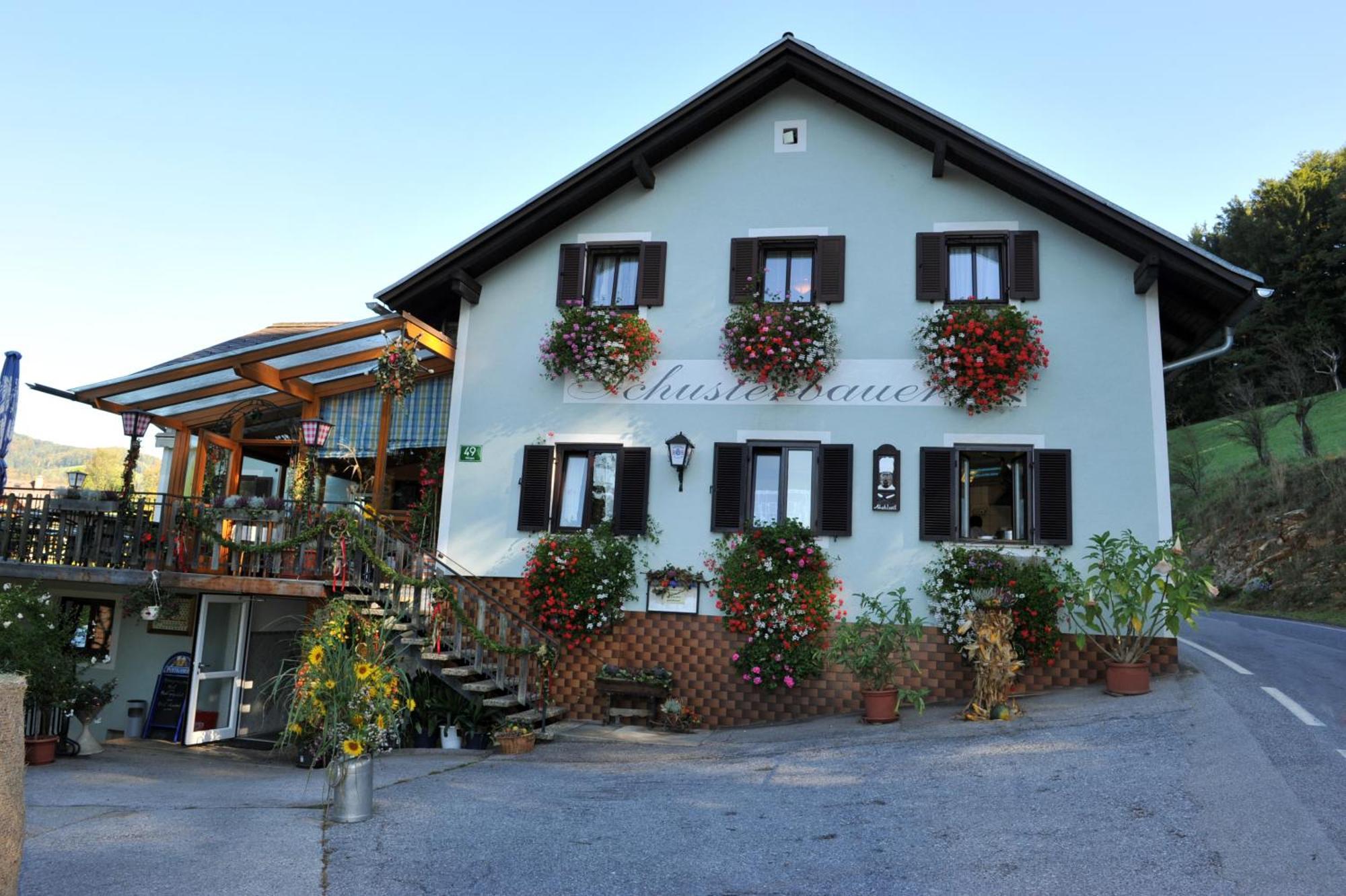 Gasthaus - Gaestehaus Schusterbauer Rein Ngoại thất bức ảnh